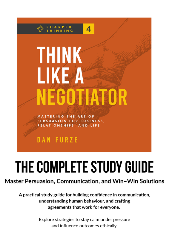 Think Like a Negotiator study guide preview