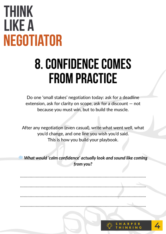 Think Like a Negotiator study guide page 10 preview