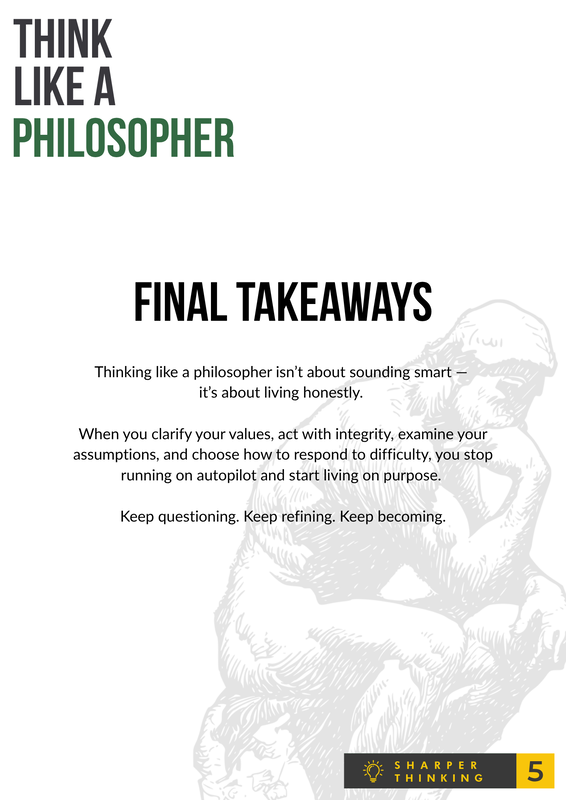 Think Like a Philosopher study guide page 10 preview