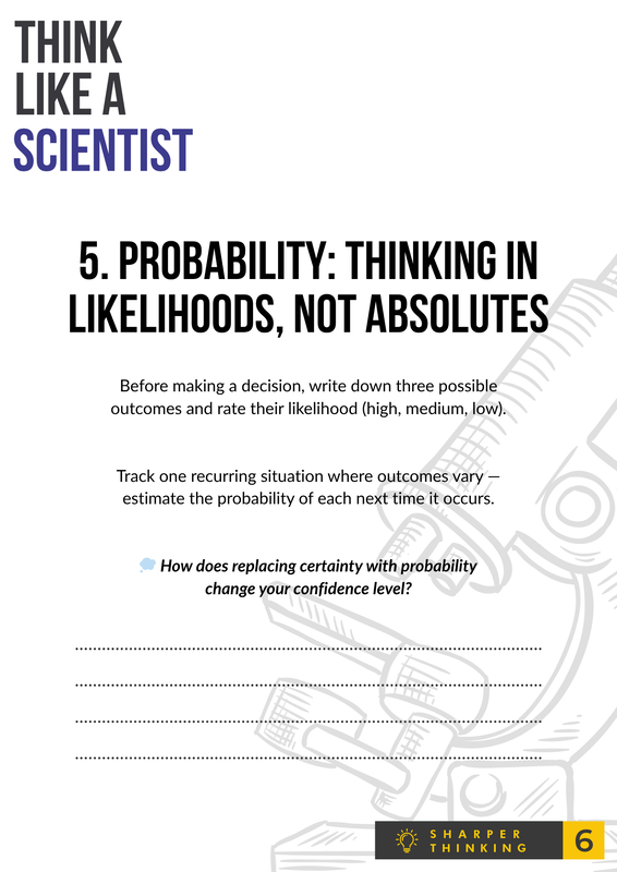 Think Like a Scientist study guide page 7 preview