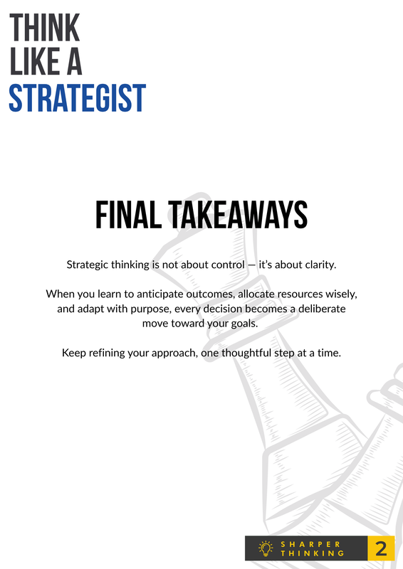 Think Like a Strategist study guide page 10 preview