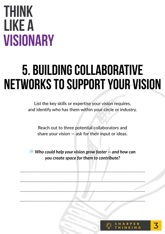 Think Like a Visionary study guide page 7 preview