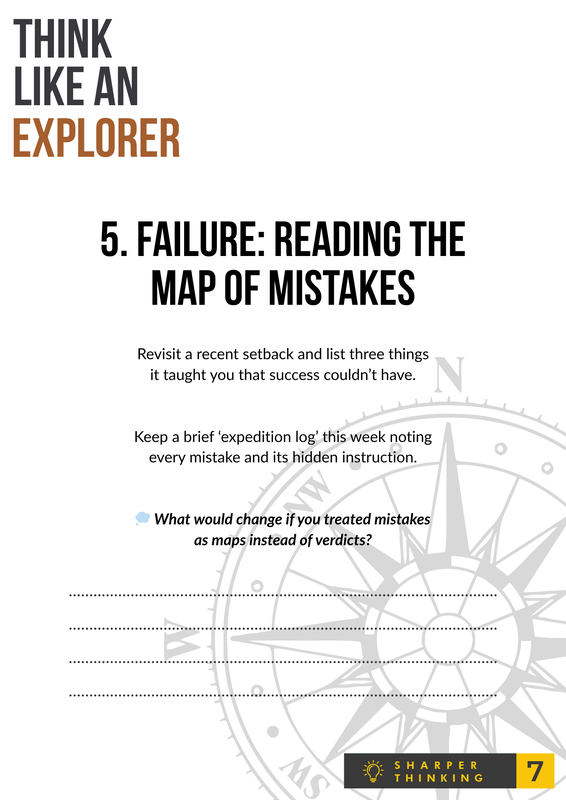 Think Like an Explorer study guide page 7 preview