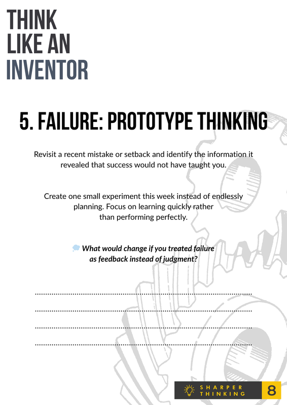 Think Like an Inventor study guide page 7 preview